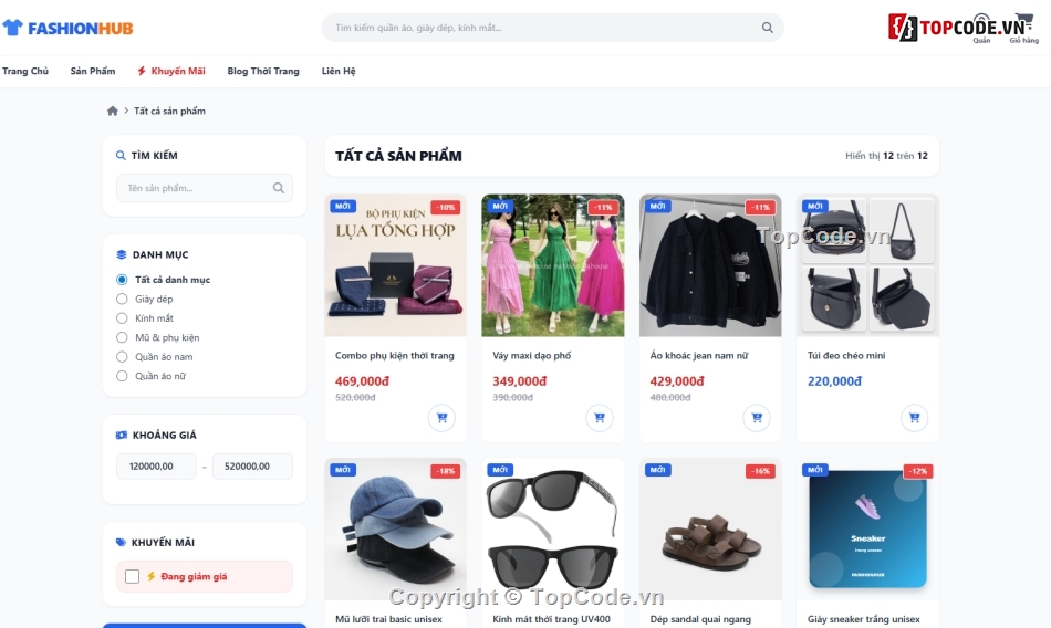 Website bán hàng,Web thời trang,Website bán hàng thời trang
